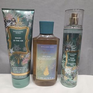 Bath & Body Works Magic In The Air Hydrating Body Cream, Wash & Mist Set
